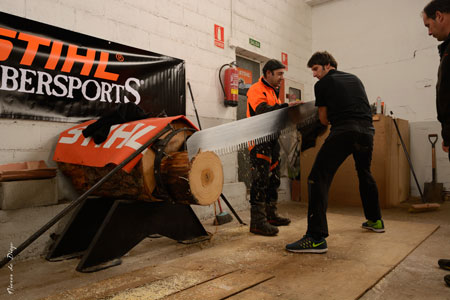 Entrenamiento Tronza